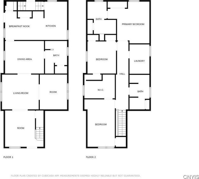 264 S 5th St, Fulton, NY 13069 - floor plan / room layout