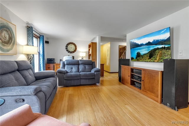 7066 E Ln, Boston, NY 14057 - living area featuring light wood-type flooring