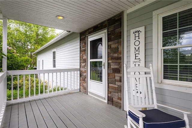676 County Road 64, Big Flats, NY 14903 - view of porch
