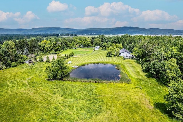 676 County Road 64, Big Flats, NY 14903 - aerial view of a water and mountain view