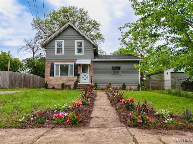 70 Minard St, Lockport-City, NY 14094 - traditional-style home with entry steps