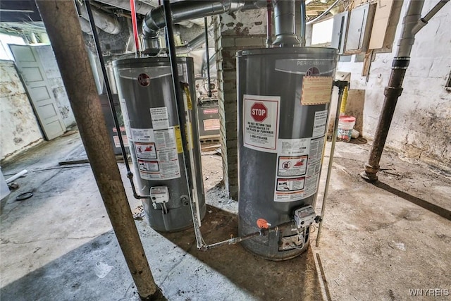 110 Saint Louis Ave, Buffalo, NY 14211 - utility room featuring water heater