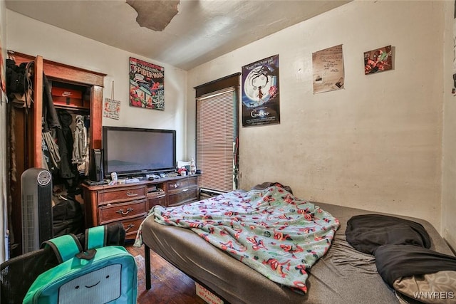 110 Saint Louis Ave, Buffalo, NY 14211 - bedroom with wood finished floors and a ceiling fan
