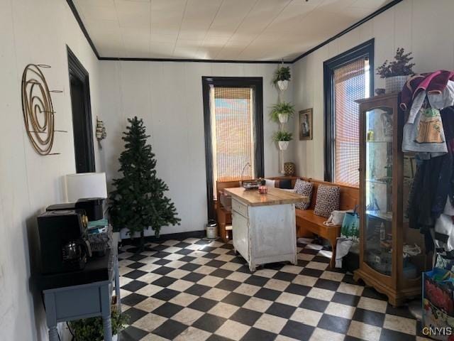 322 Eastern Ave, Herkimer, NY 13350 - sitting room with light floors, healthy amount of natural light, and ornamental molding