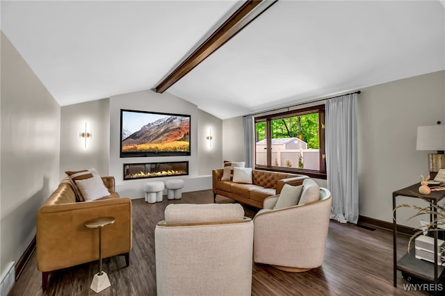 234 Misty Ln, Amherst, NY 14051 - living room with wood finished floors, baseboards, and a glass covered fireplace