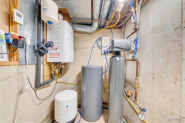 2350 Quaker Rd, Hartland, NY 14067 - utilities with tankless water heater