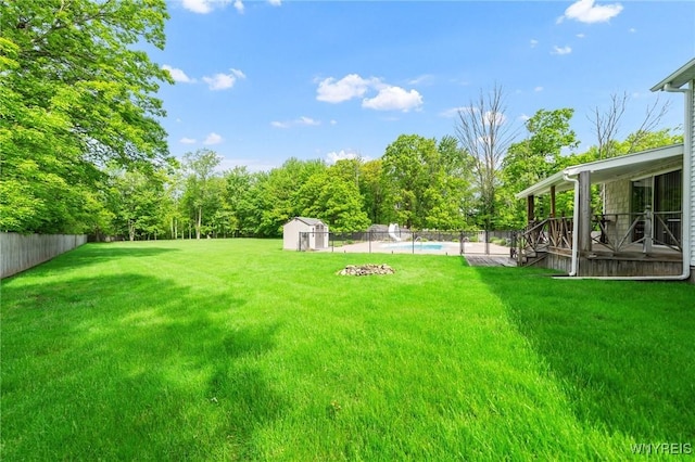 2350 Quaker Rd, Hartland, NY 14067 - view of yard
