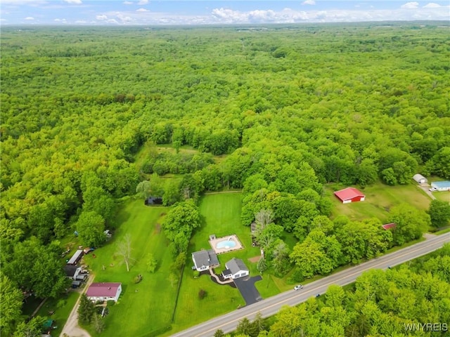 2350 Quaker Rd, Hartland, NY 14067 - aerial view of a forest