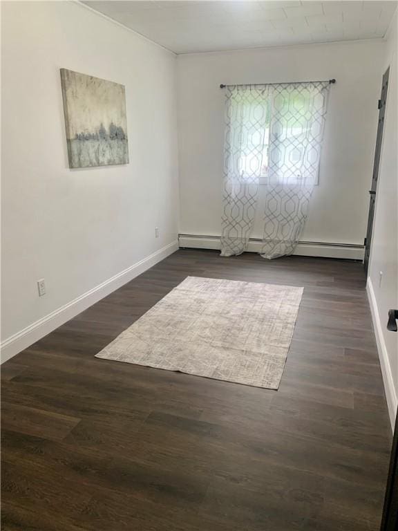 438 Hillview Ave, Southport, NY 14904 - spare room with baseboards and dark wood-type flooring