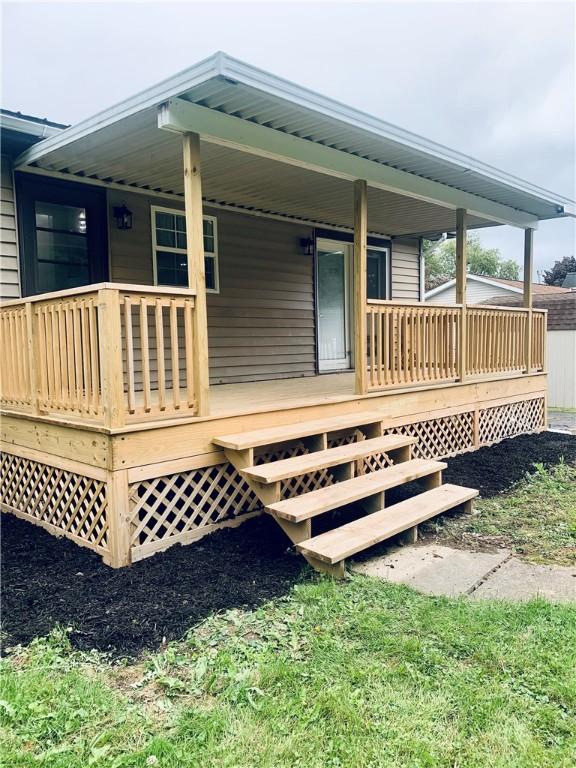 438 Hillview Ave, Southport, NY 14904 - view of porch