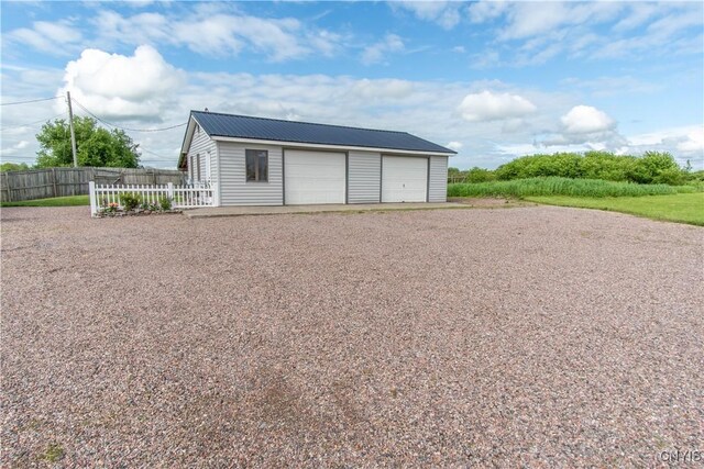 24401 Cheever Rd, Pamelia, NY 13601 - view of detached garage