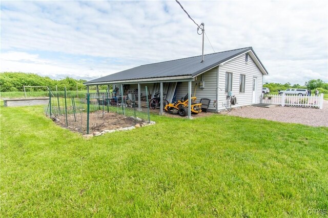24401 Cheever Rd, Pamelia, NY 13601 - back of property featuring metal roof