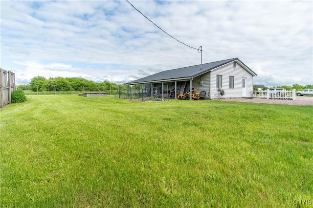 24401 Cheever Rd, Pamelia, NY 13601 - back of house with metal roof