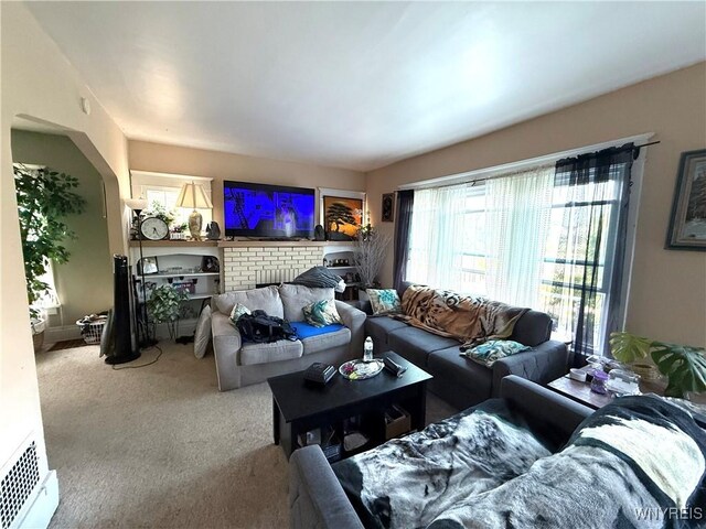 46 Cunard Rd, Buffalo, NY 14216 - view of carpeted living room
