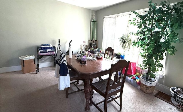 46 Cunard Rd, Buffalo, NY 14216 - carpeted dining area with baseboards