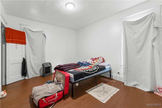 204 Crowley Ave, Buffalo, NY 14207 - bedroom featuring wood finished floors and heating unit