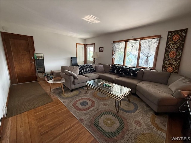 189 Lovering Ave, Buffalo, NY 14216 - living room featuring wood finished floors