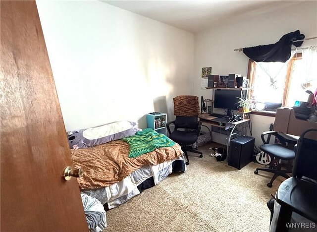 189 Lovering Ave, Buffalo, NY 14216 - carpeted bedroom featuring a desk