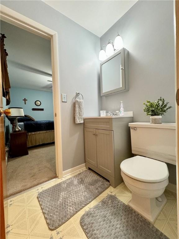 119 Park Ter, Big Flats, NY 14845 - bathroom with vanity, toilet, and ensuite bathroom