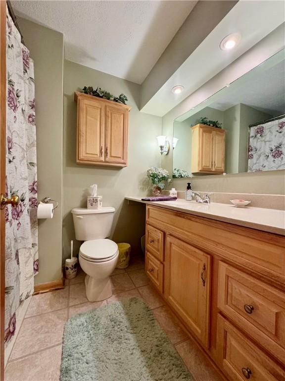 119 Park Ter, Big Flats, NY 14845 - full bath with vanity, toilet, and tile patterned flooring
