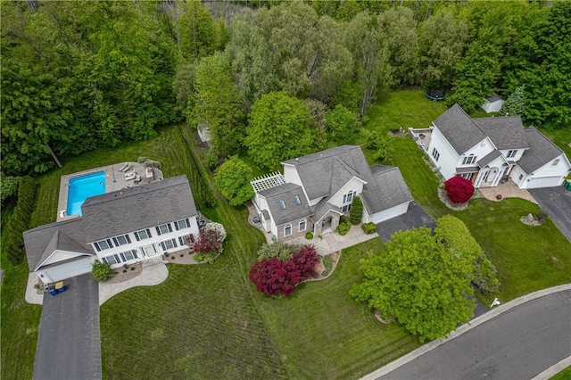 1108 Brick Landing Pl, Webster, NY 14580 - aerial view of a pool