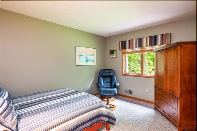 41 Pond Valley Cir, Penfield, NY 14526 - bedroom featuring light carpet and baseboards