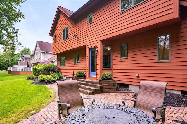 41 Pond Valley Cir, Penfield, NY 14526 - view of patio featuring entry steps