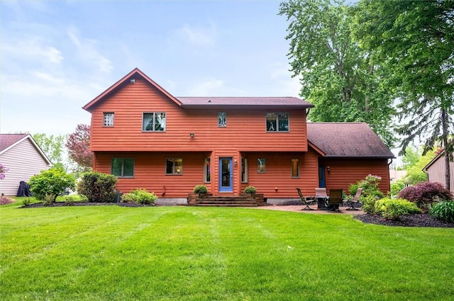 41 Pond Valley Cir, Penfield, NY 14526 - back of property with a lawn