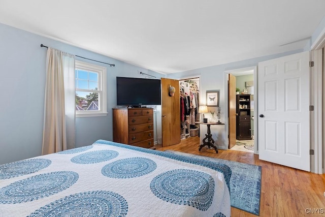 622 Stinard Ave, Syracuse, NY 13207 - bedroom featuring wood finished floors and a closet