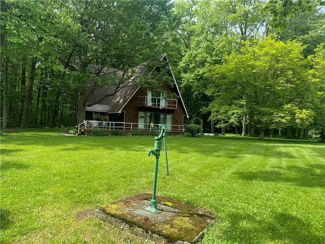 1476 Grange Hall Rd, Junius, NY 14532 - view of grassy yard