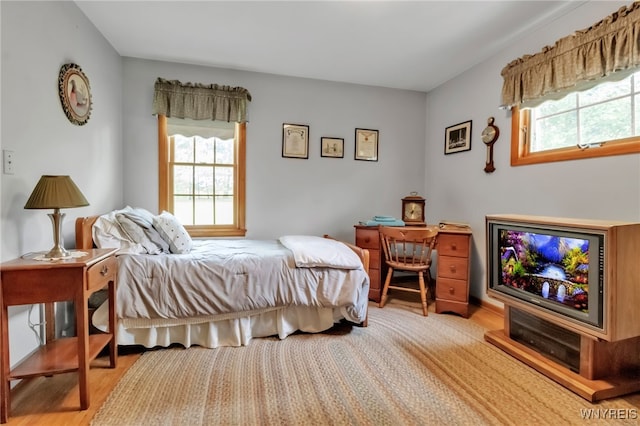 131 Idlewood Dr, Aurora, NY 14127 - bedroom with multiple windows and wood finished floors