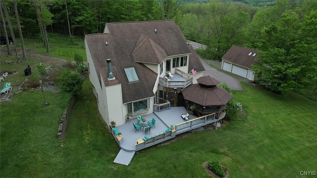 3485 Oran Delphi Rd, Pompey, NY 13104 - view of subject property featuring a heavily wooded area