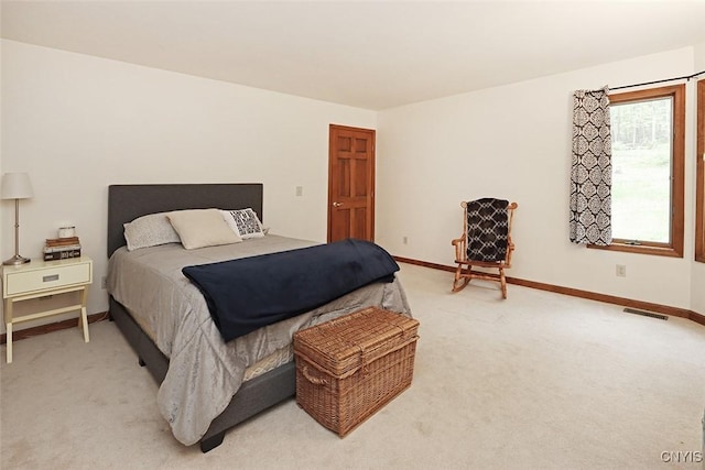 3485 Oran Delphi Rd, Pompey, NY 13104 - bedroom featuring light carpet and baseboards