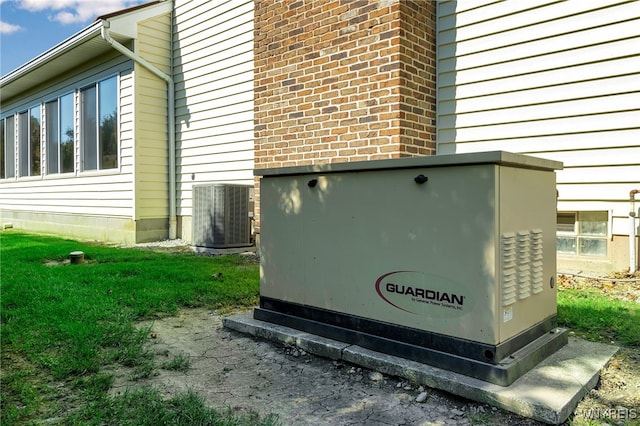 29 Brunck Rd, Lancaster, NY 14086 - exterior view of a power unit and central air condition unit
