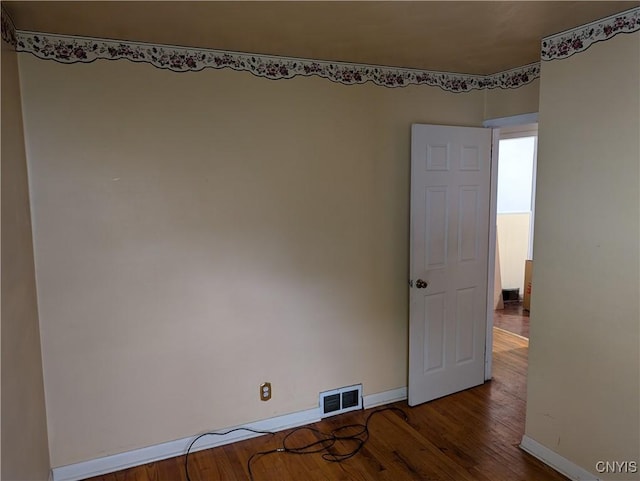 161 W Florence Ave, Syracuse, NY 13205 - unfurnished room featuring wood finished floors and baseboards