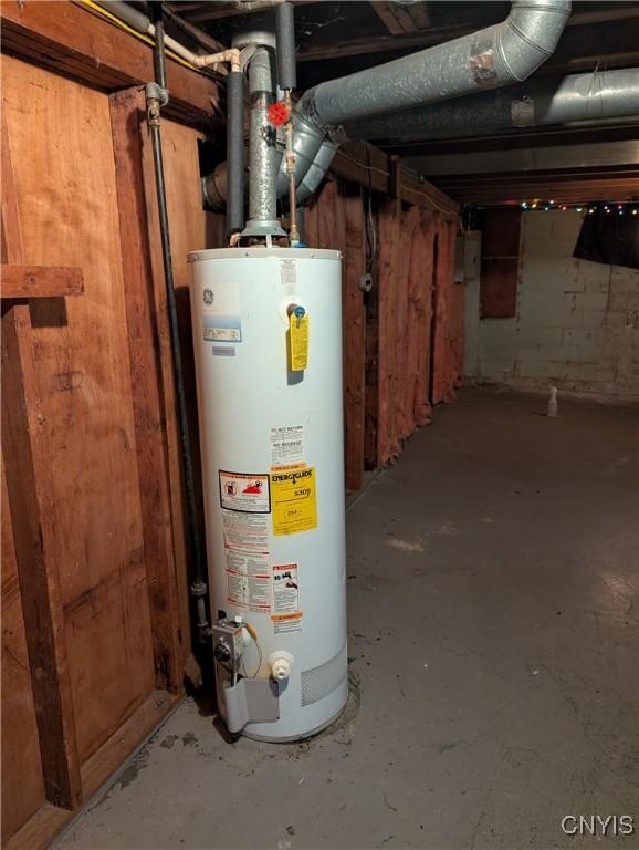 161 W Florence Ave, Syracuse, NY 13205 - utilities featuring gas water heater
