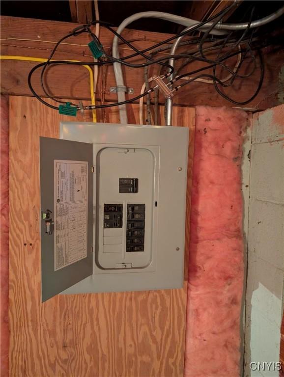 161 W Florence Ave, Syracuse, NY 13205 - utilities featuring electric panel