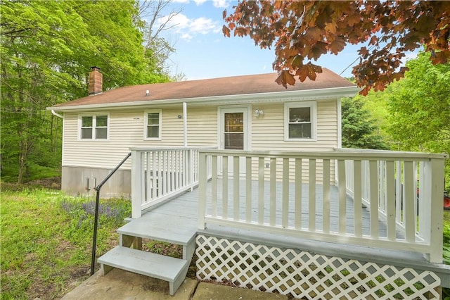 10610 State Route 7, Worcester, NY 12149 - view of wooden terrace