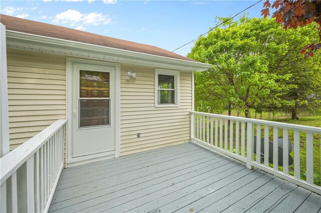 10610 State Route 7, Worcester, NY 12149 - view of wooden deck