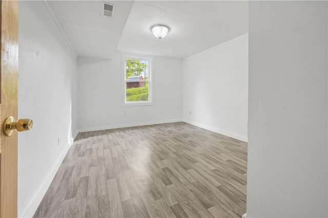 10610 State Route 7, Worcester, NY 12149 - spare room featuring wood finished floors, baseboards, and ornamental molding