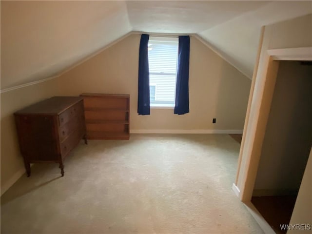 5780 Sheridan Dr, Amherst, NY 14221 - bonus room with carpet flooring, lofted ceiling, and baseboards