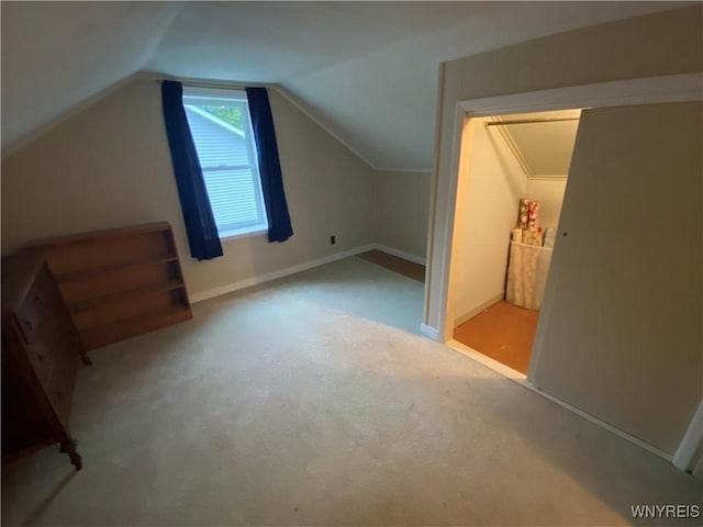 5780 Sheridan Dr, Amherst, NY 14221 - bonus room with carpet, vaulted ceiling, and baseboards