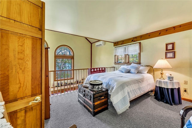 2555 County Highway 22, Richfield, NY 13439 - bedroom with carpet and a wall mounted AC