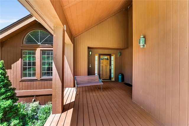 2555 County Highway 22, Richfield, NY 13439 - view of exterior entry with a porch