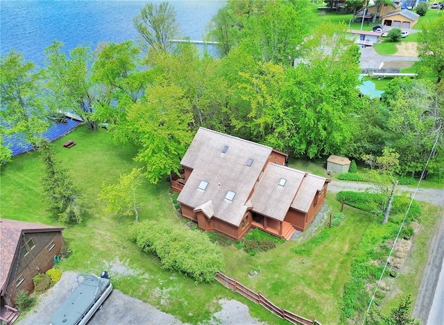 2555 County Highway 22, Richfield, NY 13439 - aerial view of property and surrounding area featuring a large body of water