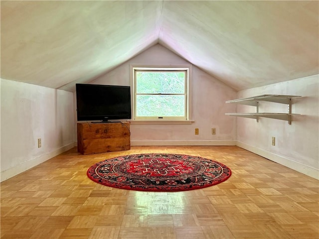 25 Woodside Ave, Oneonta-City, NY 13820 - additional living space with vaulted ceiling and baseboards