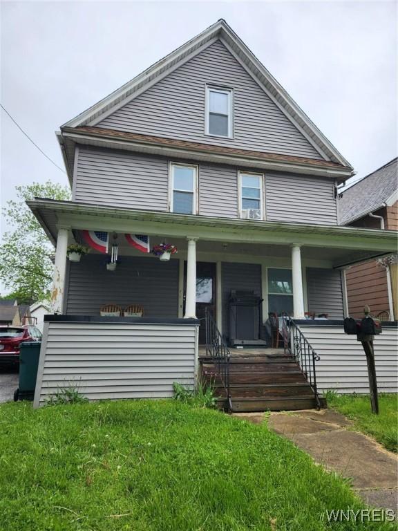 158 Keil St, North Tonawanda, NY 14120 - traditional style home featuring a porch
