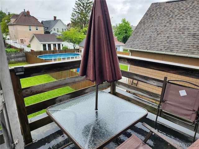 158 Keil St, North Tonawanda, NY 14120 - view of wooden deck
