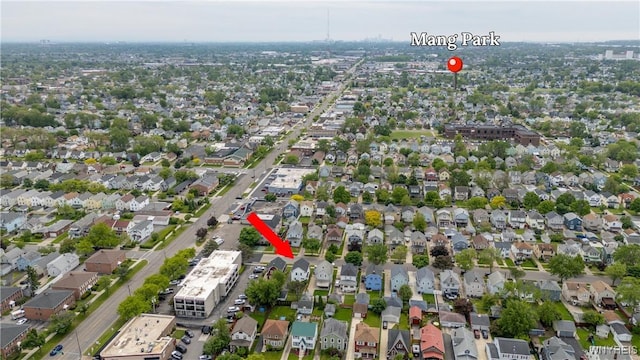 19 Mayville Ave, Tonawanda-Town, NY 14217 - aerial overview of property's location