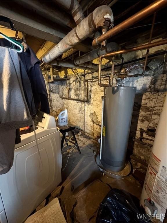 360 Watson St, Buffalo, NY 14212 - utilities featuring water heater and washer / dryer